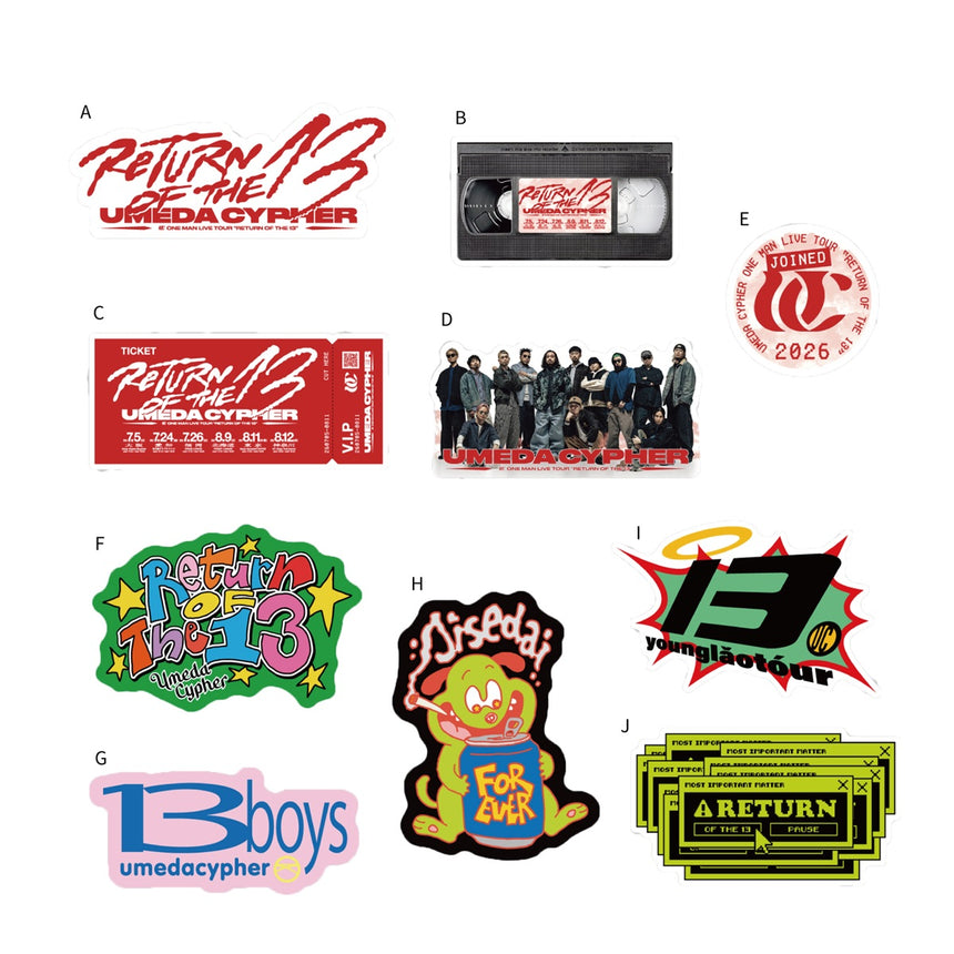 ROT13 STICKER PACK