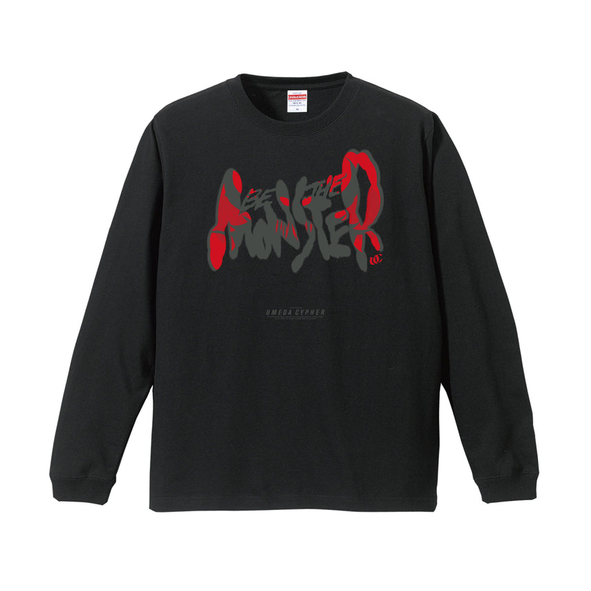 BE THE MONSTER L/S Tee [BLACK]