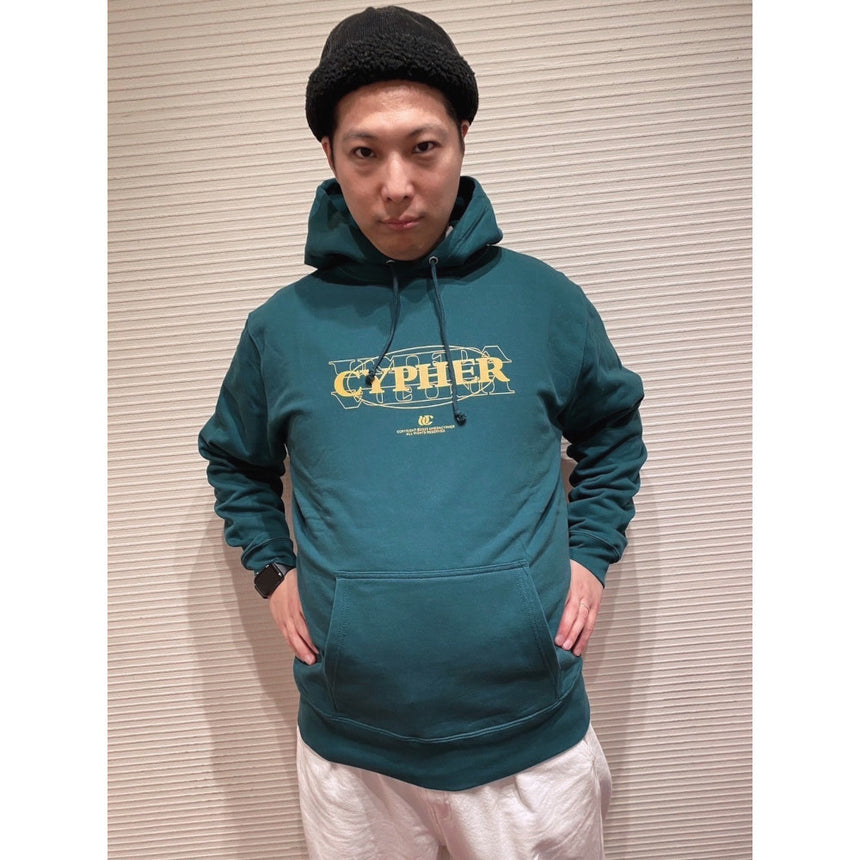 CYPHER OVAL HOODIE [GREEN]