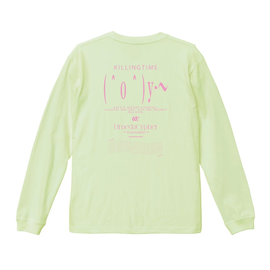 KILLING TIME L/S Tee [MILKY LIME]