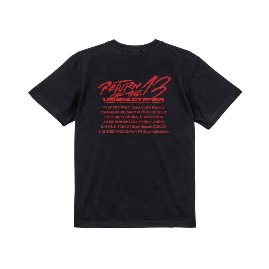 ROT13 TOUR S/S Tee [BLACK]