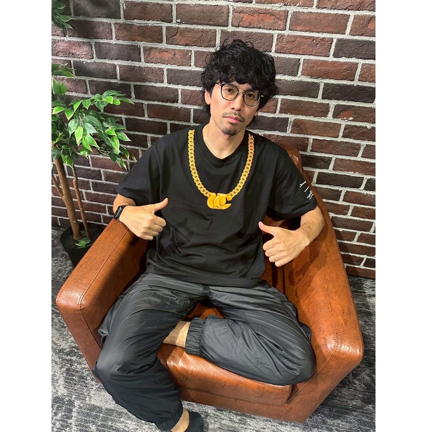UC GOLD CHAIN S/S Tee [BLACK]